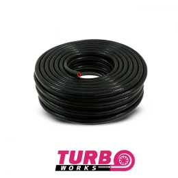 Furtun Siliconic Negru 10mm